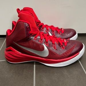 Never been used - Red Nike basketball shoes